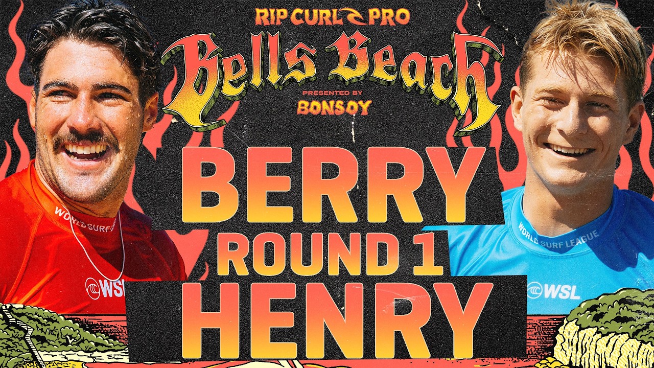 Dane Henry vs Oscar Berry | Rip Curl Pro Bells Beach pres by Bonsoy 2026 - Round 1