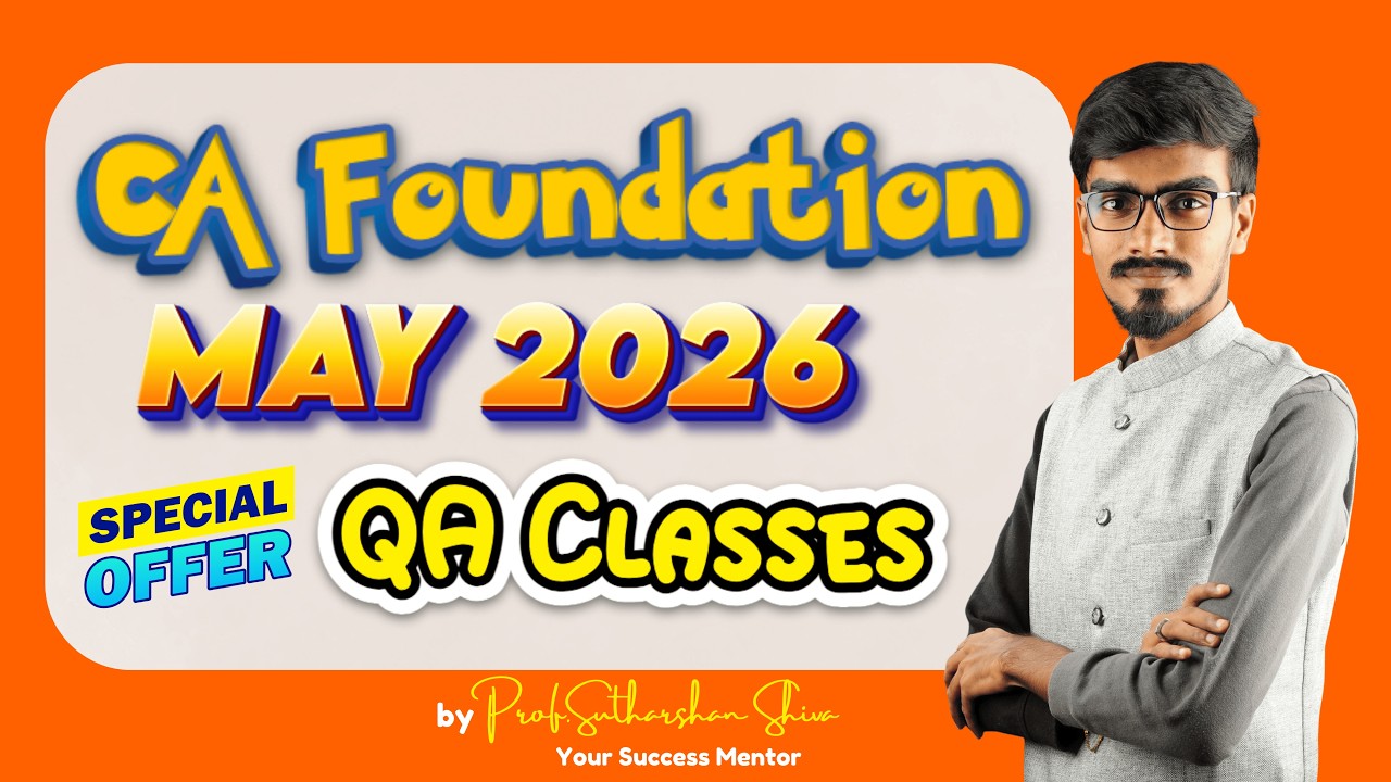 Подготовка к экзаменам CA Foundation — май 2026 года — специальное предложение от QA.