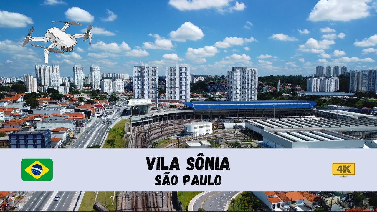 [4K] 🇧🇷 Vila Sônia, São Paulo - by drone 🇧🇷