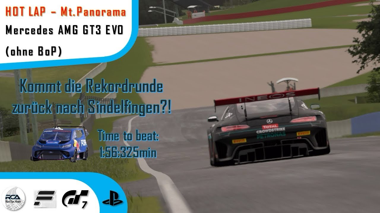 Kommt der Titel zu AMG zur&uuml;ck? | HotLap Mount Panorama - GT7 | #gt7 #mercedes #amg