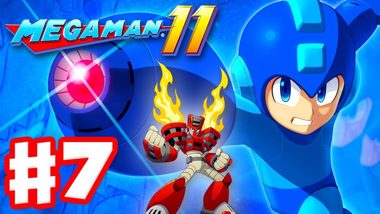 Mega Man 11 - Gameplay Walkthrough Part 7 - Torch Man Stage! (PC)