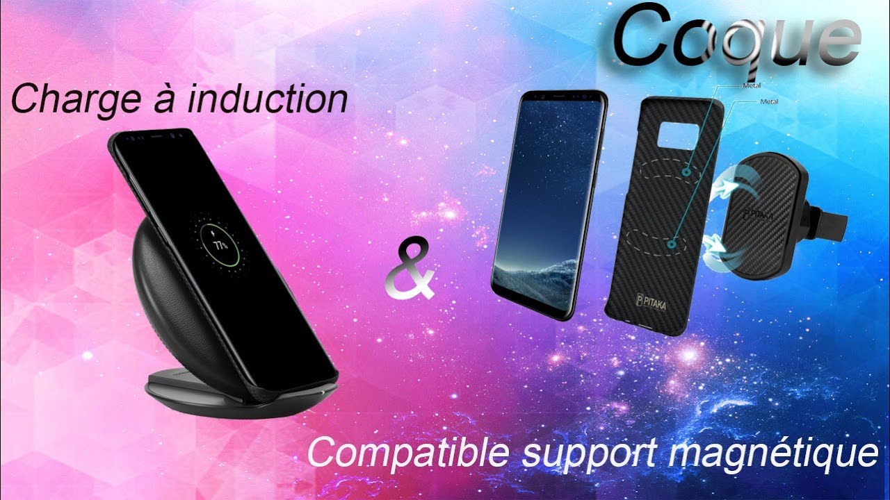 Coque magnétique & charge à induction