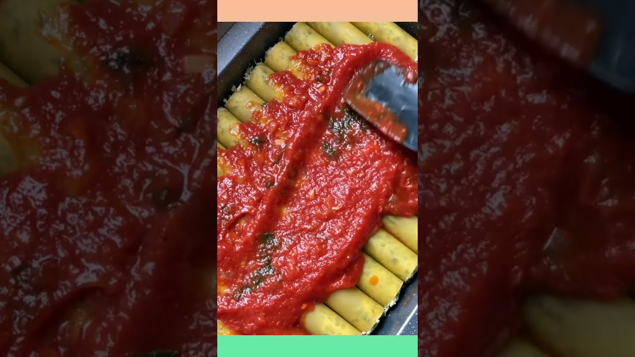 cannelloni with ricotta and spinach