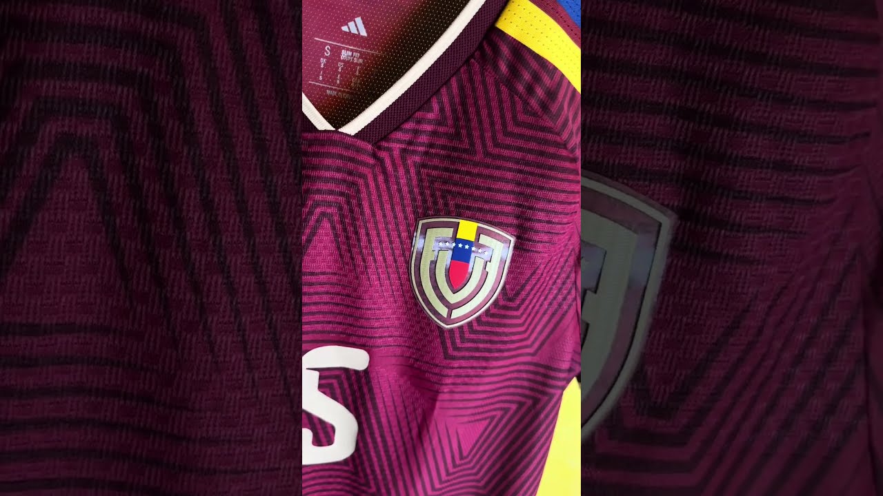 Venezuela new adidas jersey is 😮&zwj;💨💛🇻🇪 #adidas #football #footballjersey