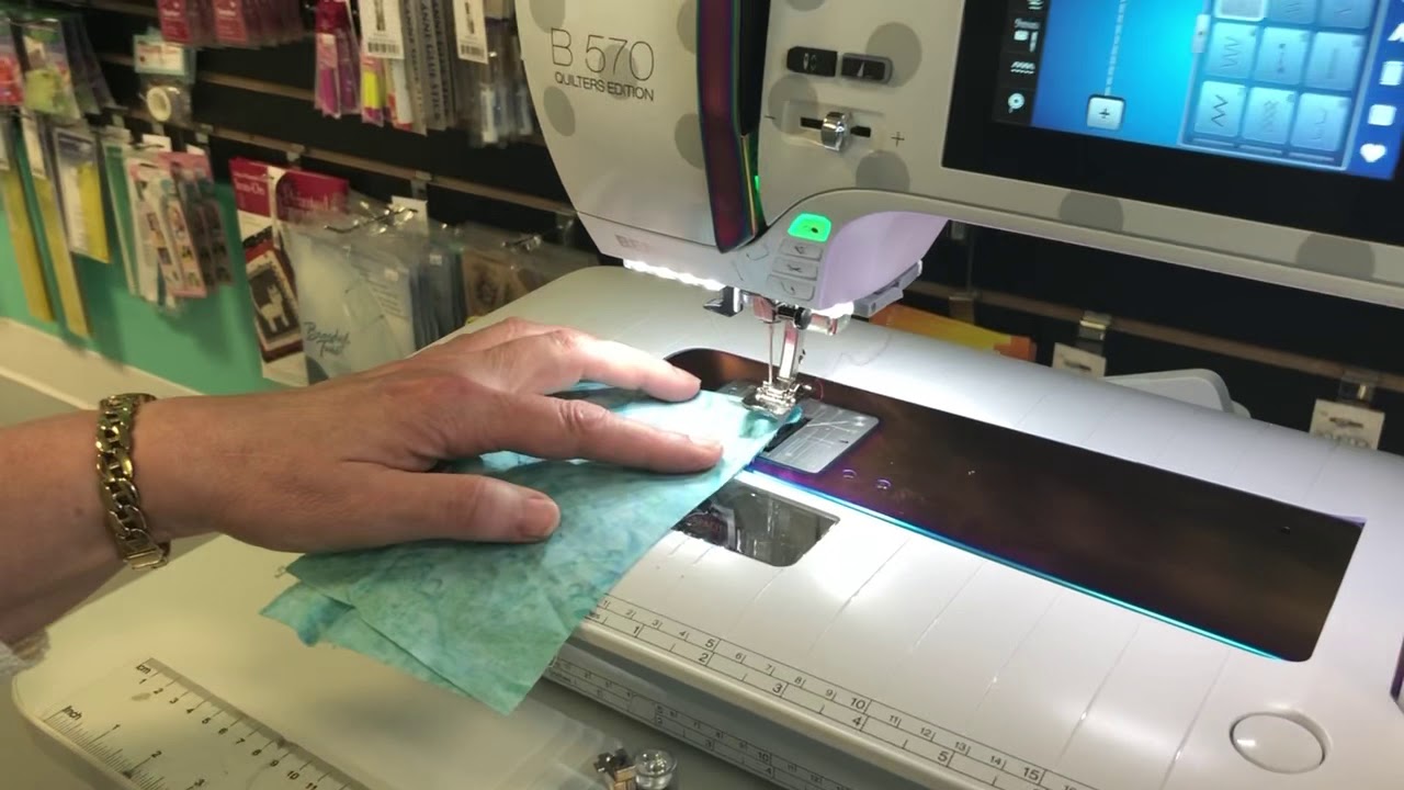 QITV with a Quick Start for your Jumbo Bobbin BERNINA, lesson 3!