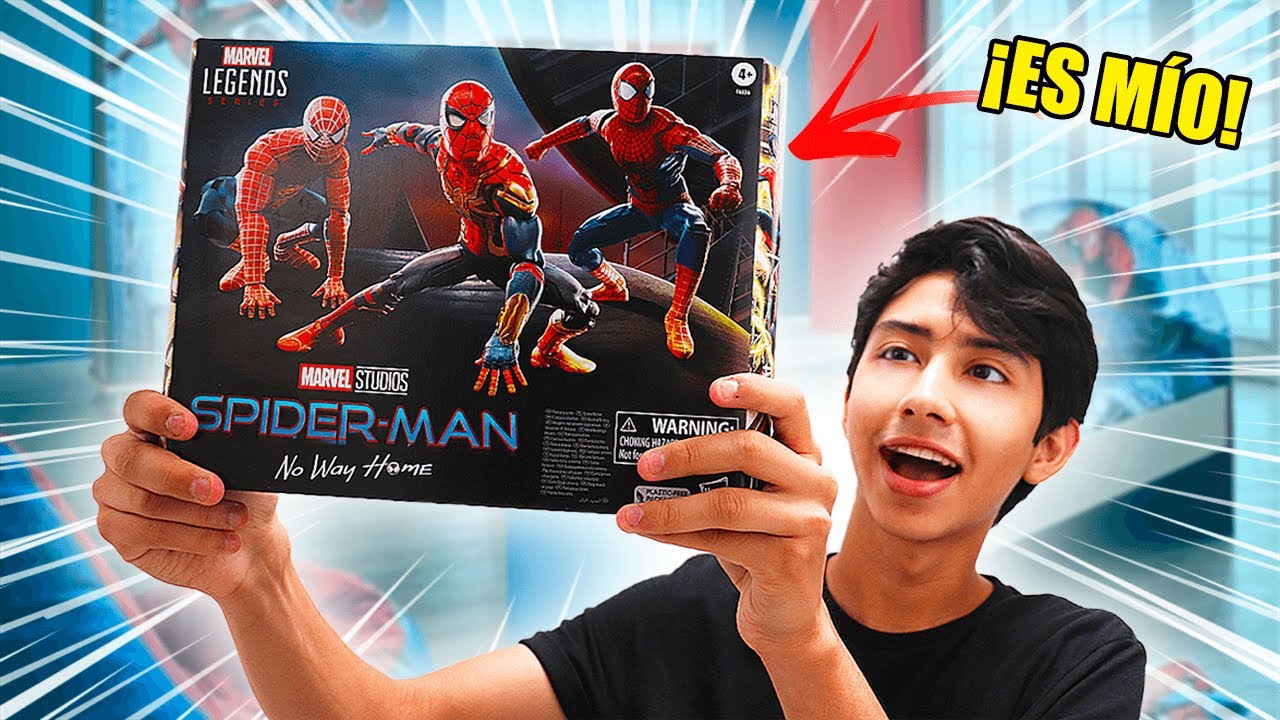 ¡CONSEGUI A LOS 3 SPIDER-MAN EN MARVEL LEGENDS! - IVANSPIDEY