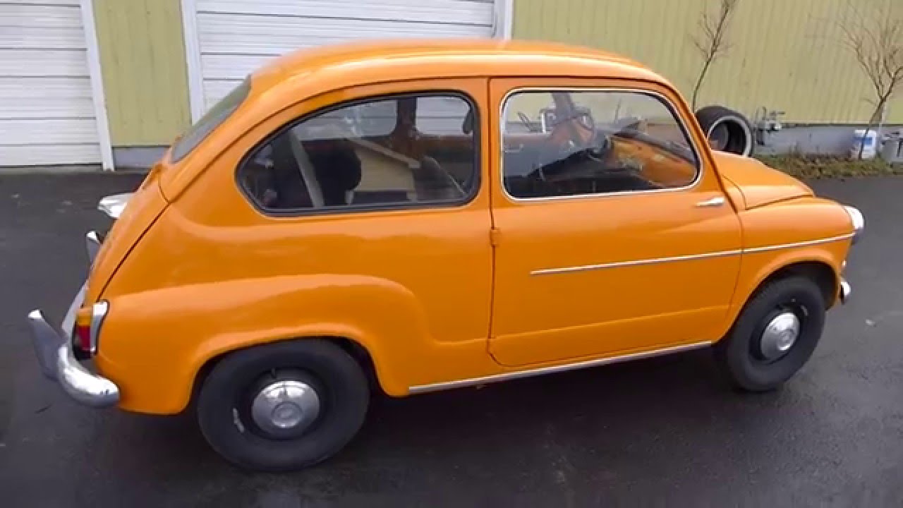 Lisette is a Orange Passion 1959 Fiat 600