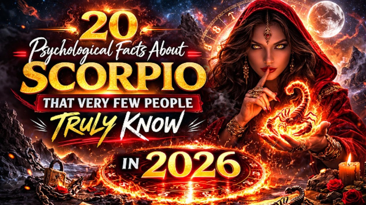 20 Psychological Facts About Scorpio That Very Few People Truly Know in 2026