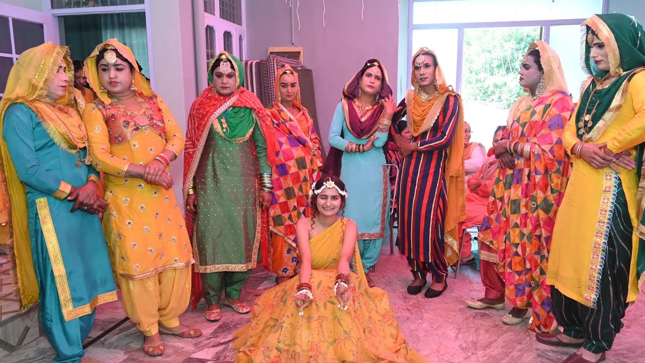 Haldi Ceremony | Prabh Kaur Marriage | Punjabi Culture Wedding | Boliyan