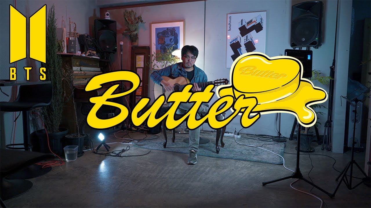 BTS 방탄소년단  - Butter [Rearranged Guitar Cover] by Juwon Park(박주원)