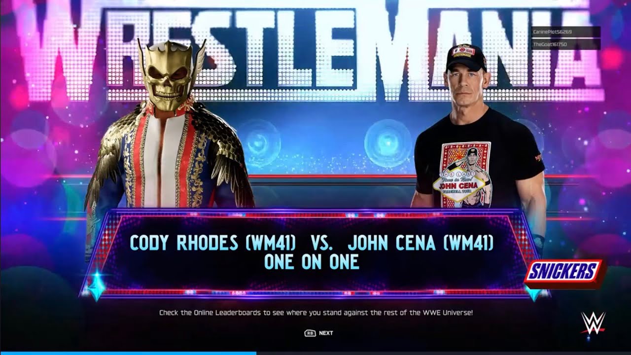 Resimulating the Wrestlemania 41 match card in WWE 2k25 with @VJC1618(Night 2)