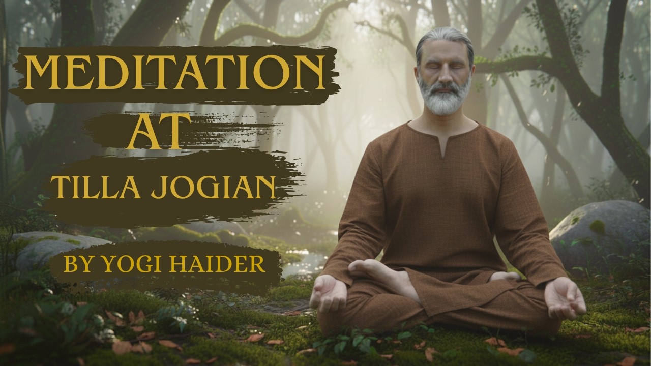 Meditation At TILLA JOGIAN | Yogi Haider #Yoga #Meditation #fitness 