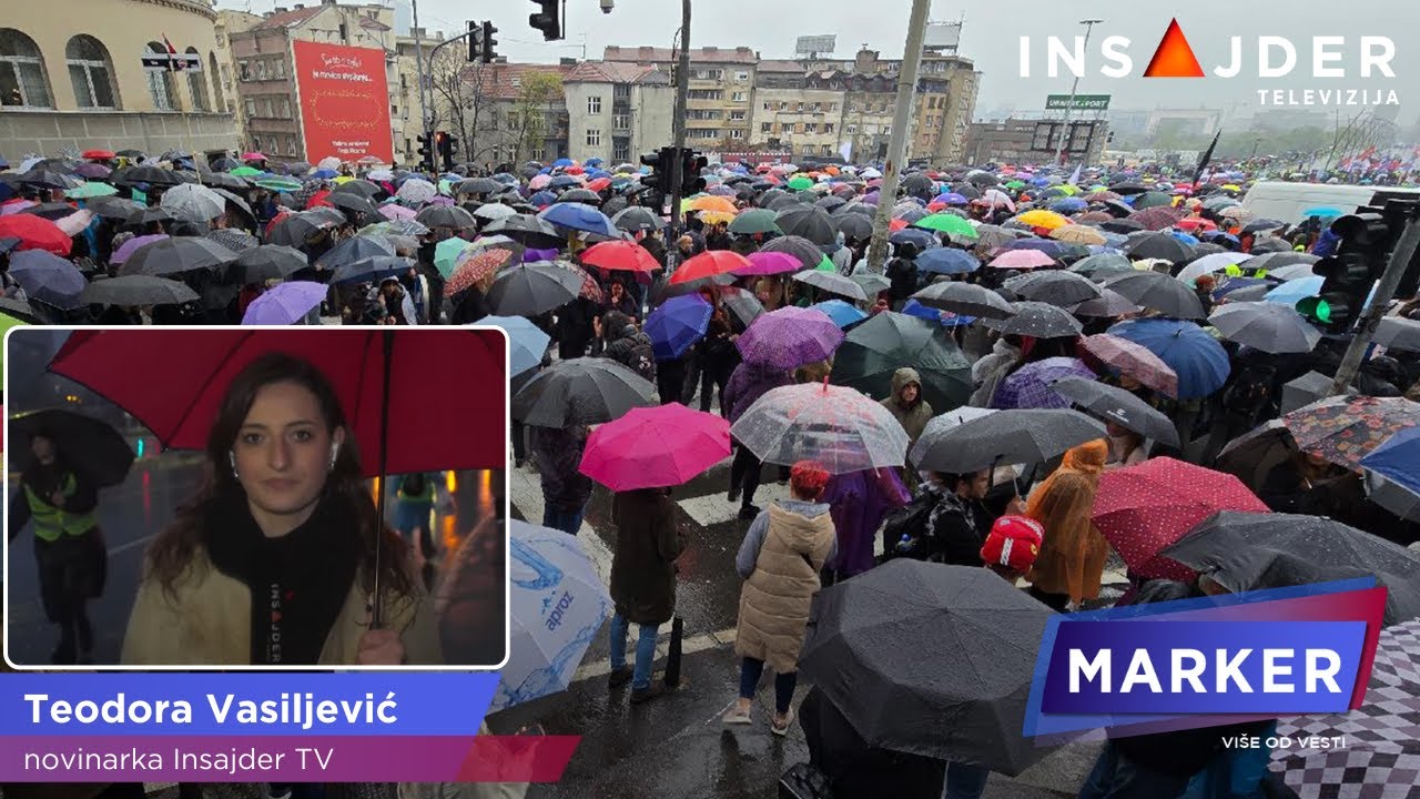 Novinarka Insajdera sa završetka trosatne blokade Brankovog mosta