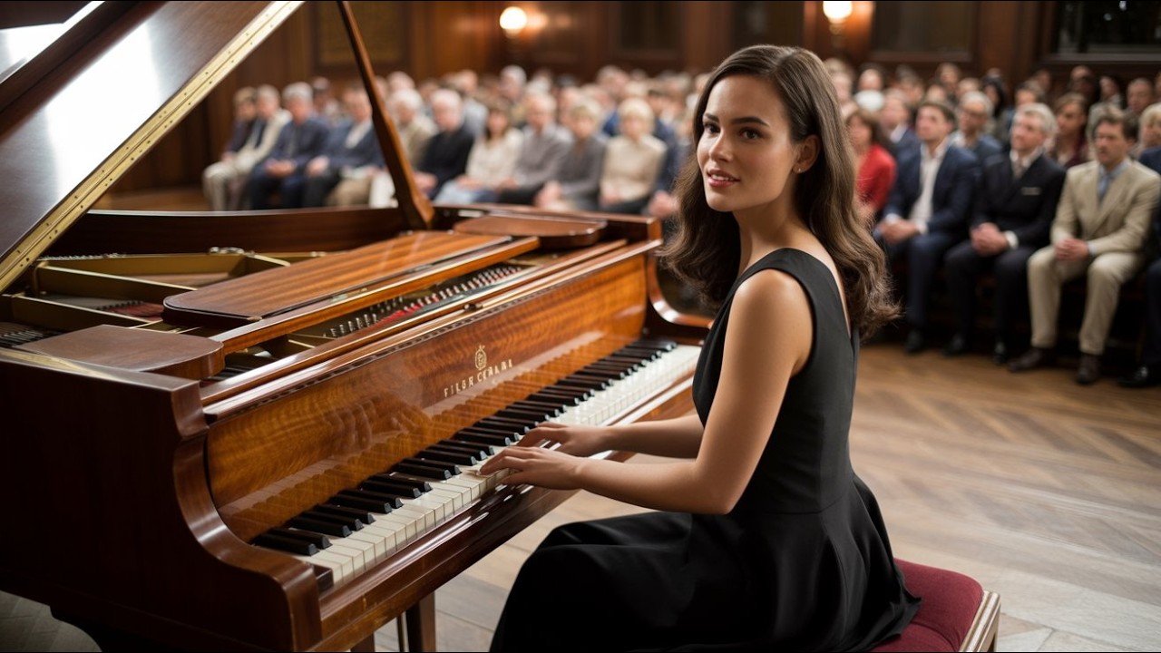 Teachers Told Woman to Play Piano as a Prank  The Hall Erupted When She Played Piano Teacher Shocked