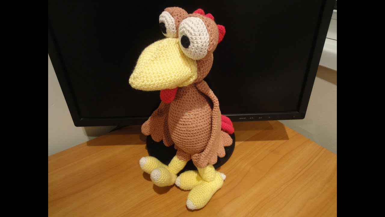 Петух Морхухн Ч-1 Cock Moorhuhn Crochet Р-1