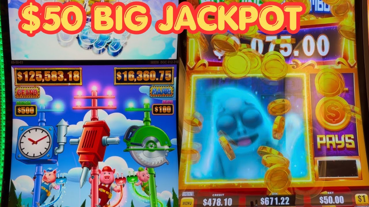 AMAZING JACKPOTS 🤩 GO GHOST 👻 HUFF N TRIPLE PUFF 🎰 HIGH LIMIT