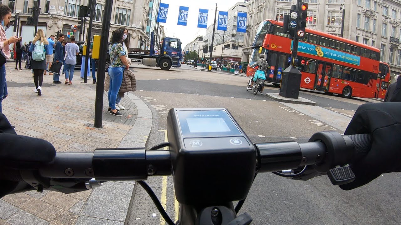 Mercane WideWheel Pro Cruising Through London (4K 60FPS, Relaxing City ASMR)