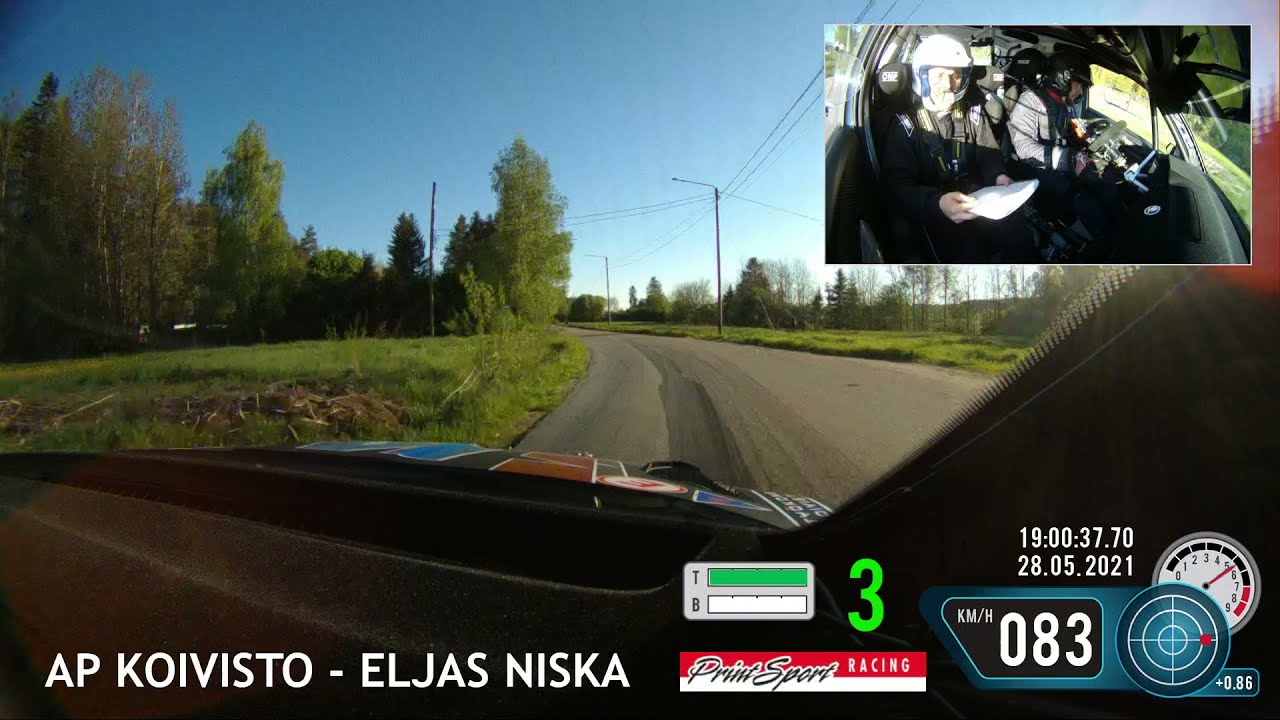 SM Mad-Croc Länsirannikon Ralli 2021 ek1 Halisoja