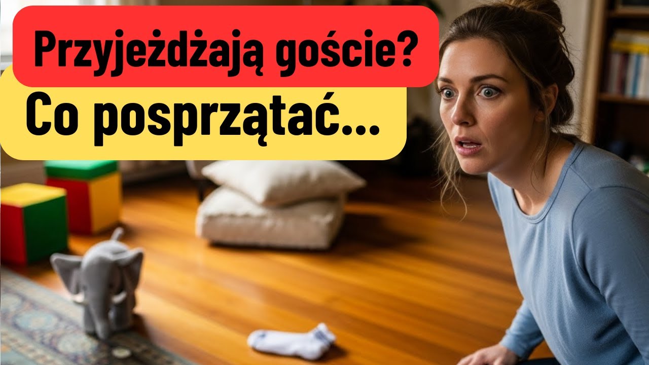 Co posprzątać przed przyjściem gości?