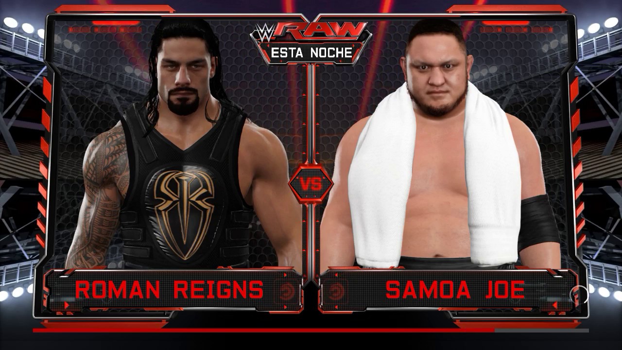 ROMAN REIGNS VS SAMOA JOE 2017 Full Match