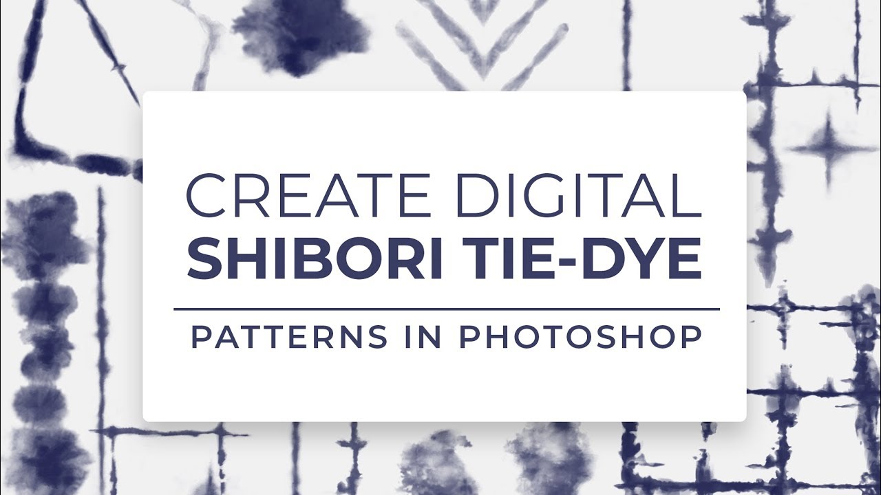 How to Create Shibori Digital Patterns in Photoshop