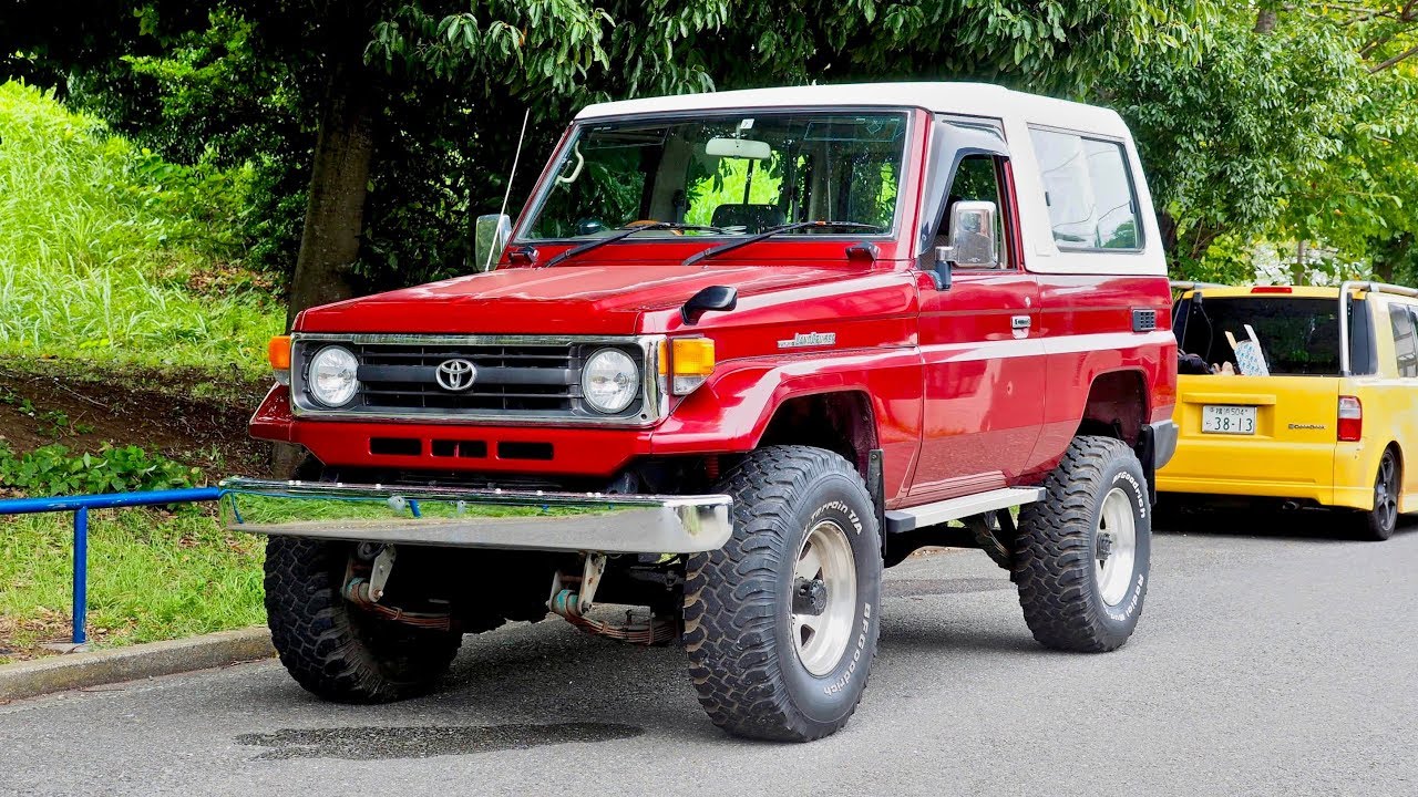 1997 Land Cruiser FRP Top 70-series (Canada Import) Japan Auction Purchase Review