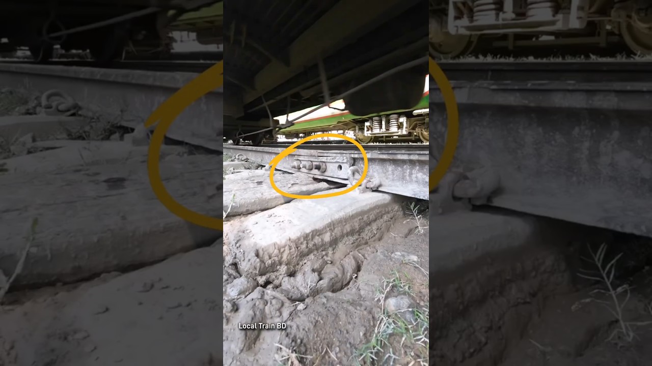 Irregular Maintainance, Railway Track Pumping. #railway #train #shorts