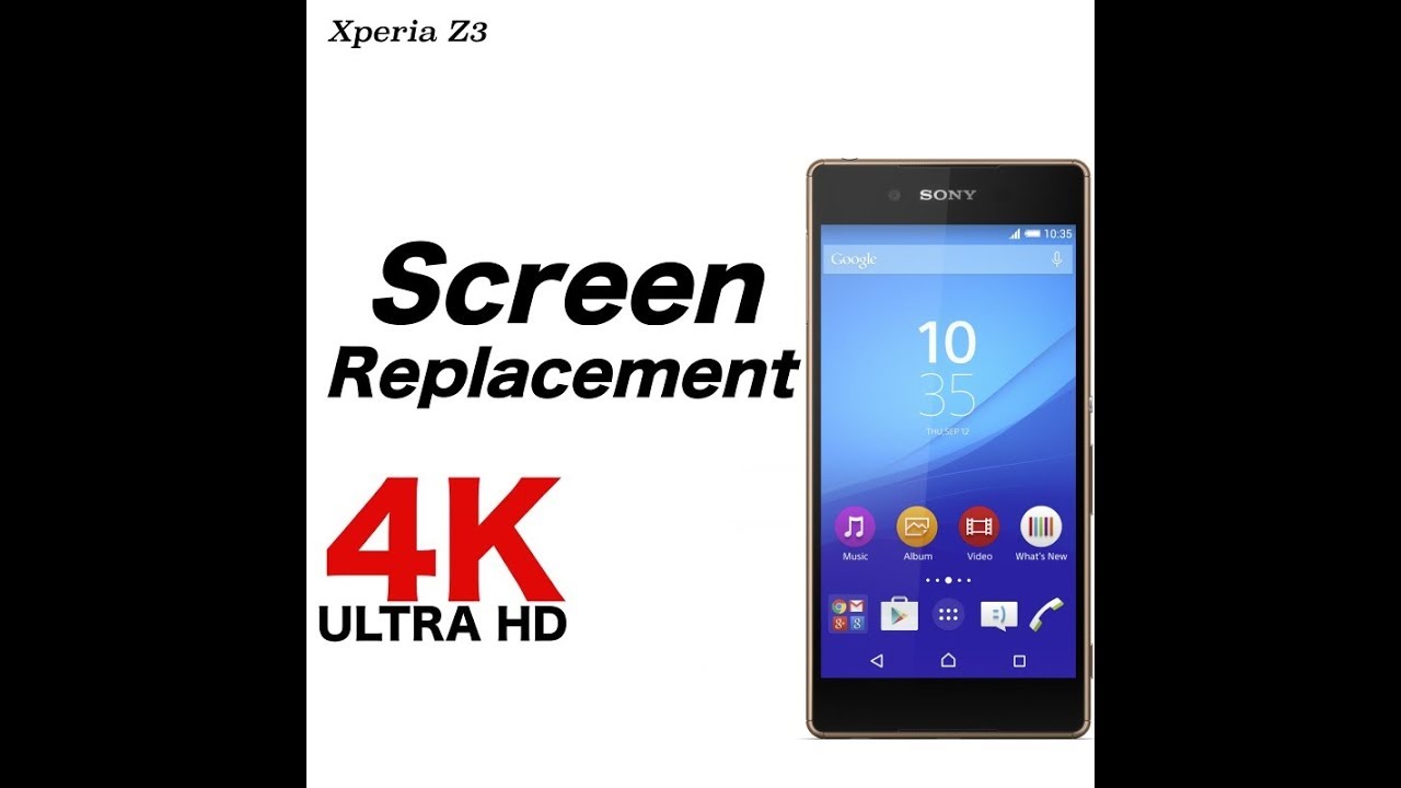 Xperia Z3 Screen Replacement
