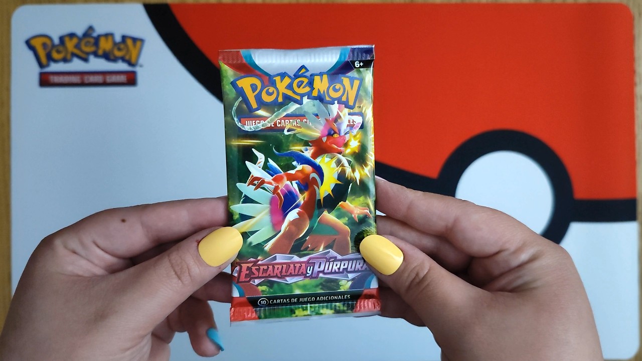 Sobre de Escarlata y Púrpura · Pokémon TCG | Sobrecito #64