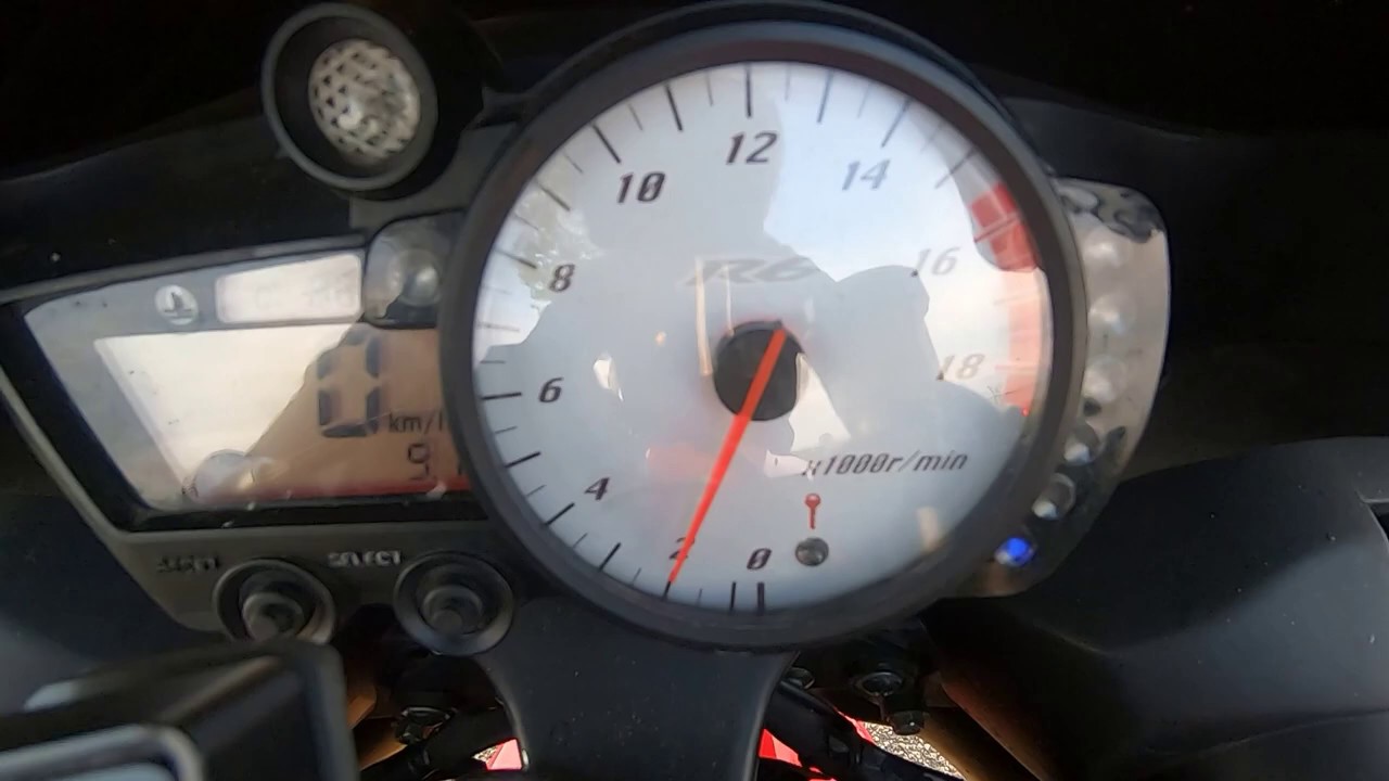 2005 Yamaha YZF R6 0-100 0-160 0-190 km/h Acceleration