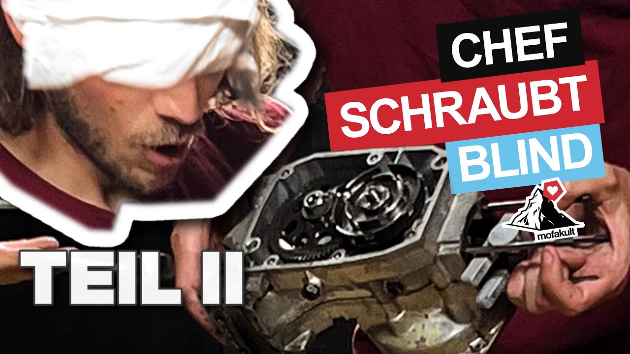 BLIND Z50 Motorrevision vom Profi TEIL 2 | KUFE PUCH X30 Sport
