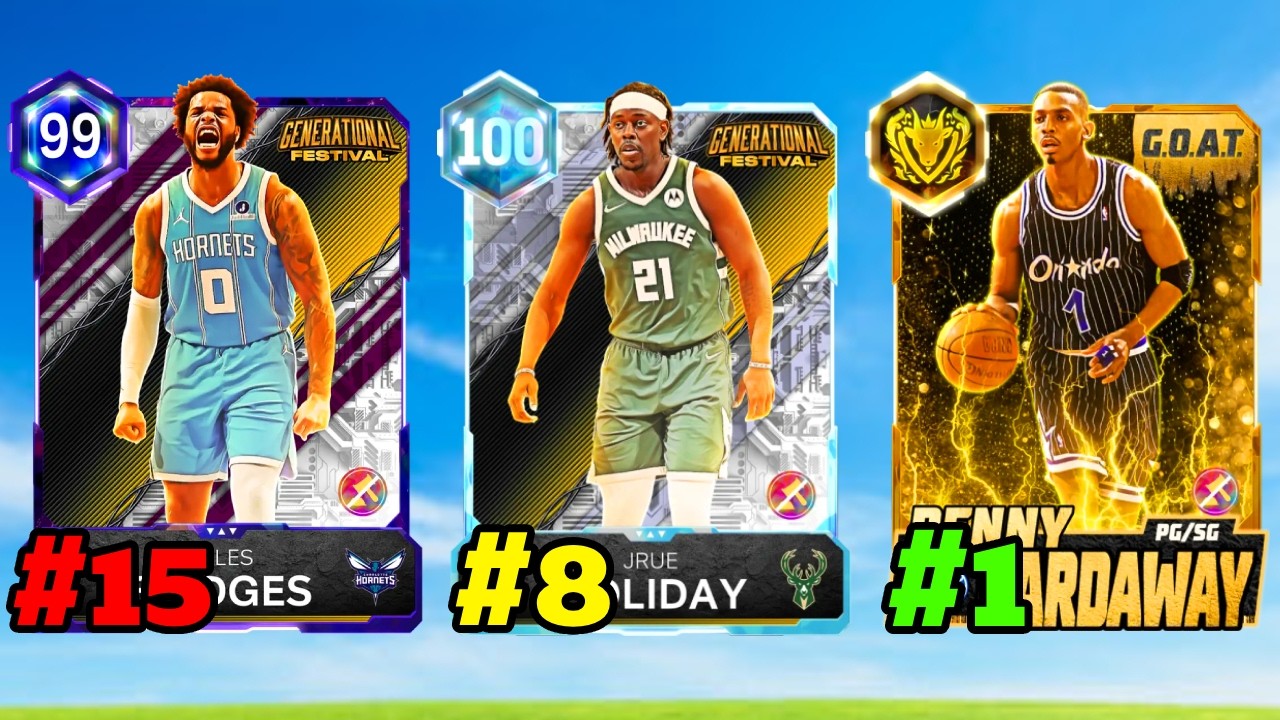 РЕЙТИНГ ВСЕХ КАРТ GENERATIONAL FESTIVAL В NBA 2K26 MYTEAM ОТ ХУДШЕЙ К ЛУЧШЕЙ!