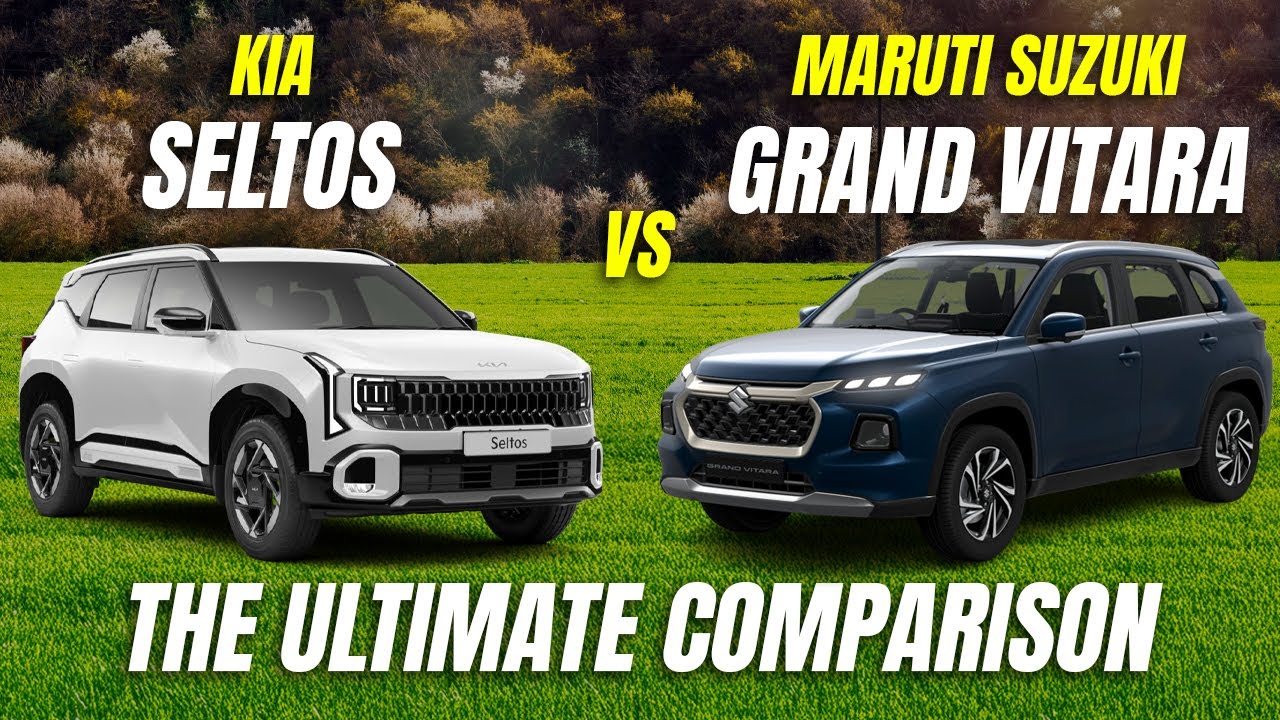 Kia Seltos kontra Maruti Nexa Grand Vitara | Pojedynek poniżej 11 lakh&oacute;w rupii | Kt&oacute;ry samoch&oacute;d oferuje lepszy stosunek jakości do ceny?