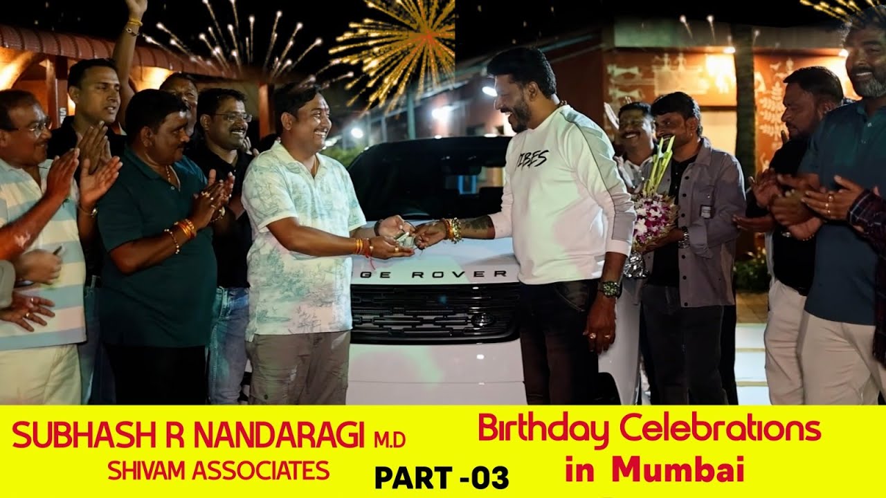 MD Subhash R Nandaragi Sir Birthday Celebration | Mumbai | 2025 | Part-03
