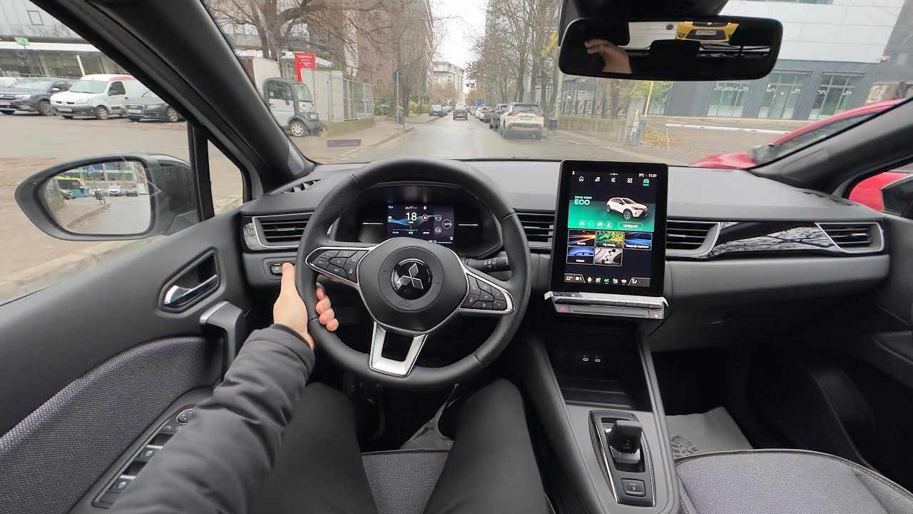 Тест-драйв Mitsubishi ASX 2025 (вид от первого лица)