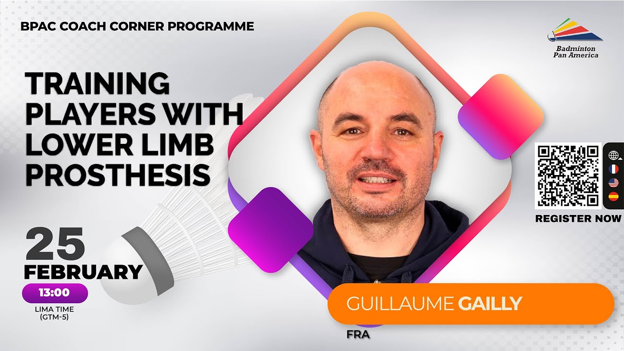 Training players with lower limb prosthesis - Guillaume Gailly, France