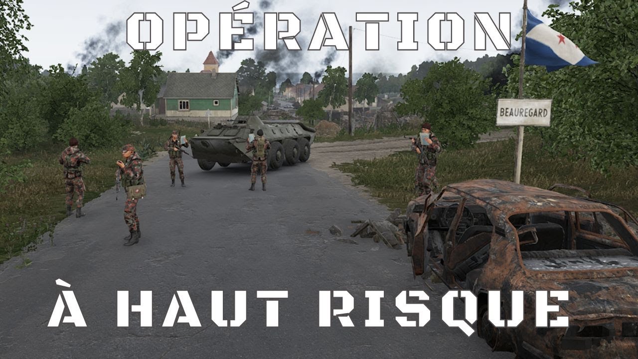 REPRISE DE LA VILLE A L'ENNEMI - ARMA REFORGER gameplay FR