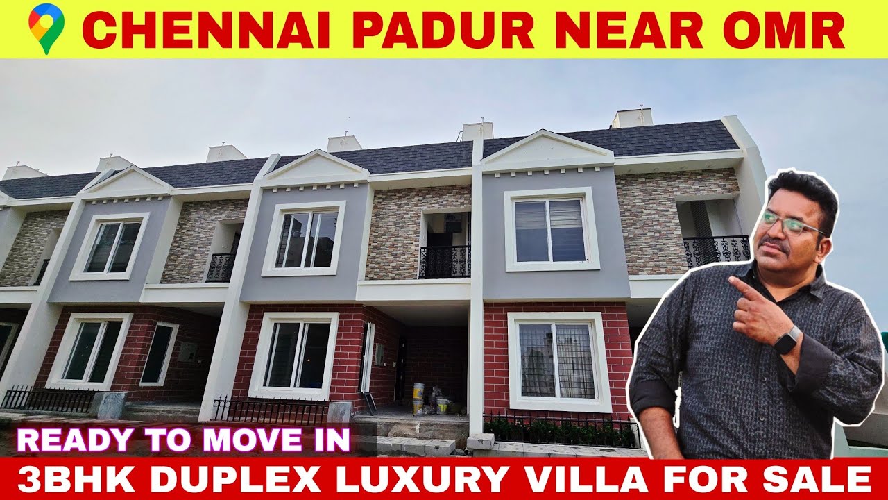 3 BHK Villas  for Sale In OMR #villa #gatedcommunity