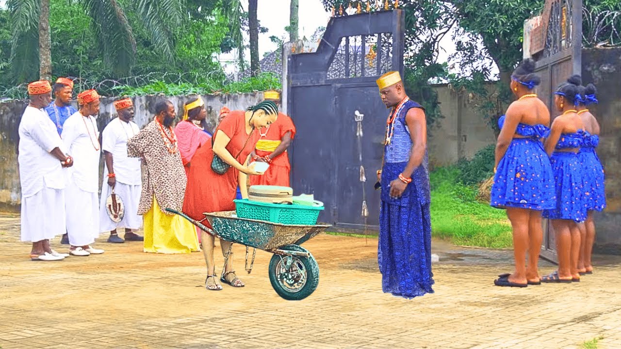 Young Prince Found True Love In The Heart Of A Food Seller After Tasting Her Food | Nigerian Movie
