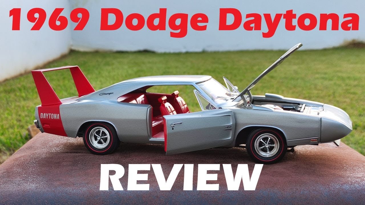 1969 Dodge Charger Daytona Silver-Poly limited edition diecast review (1/18 scale) by Ertl