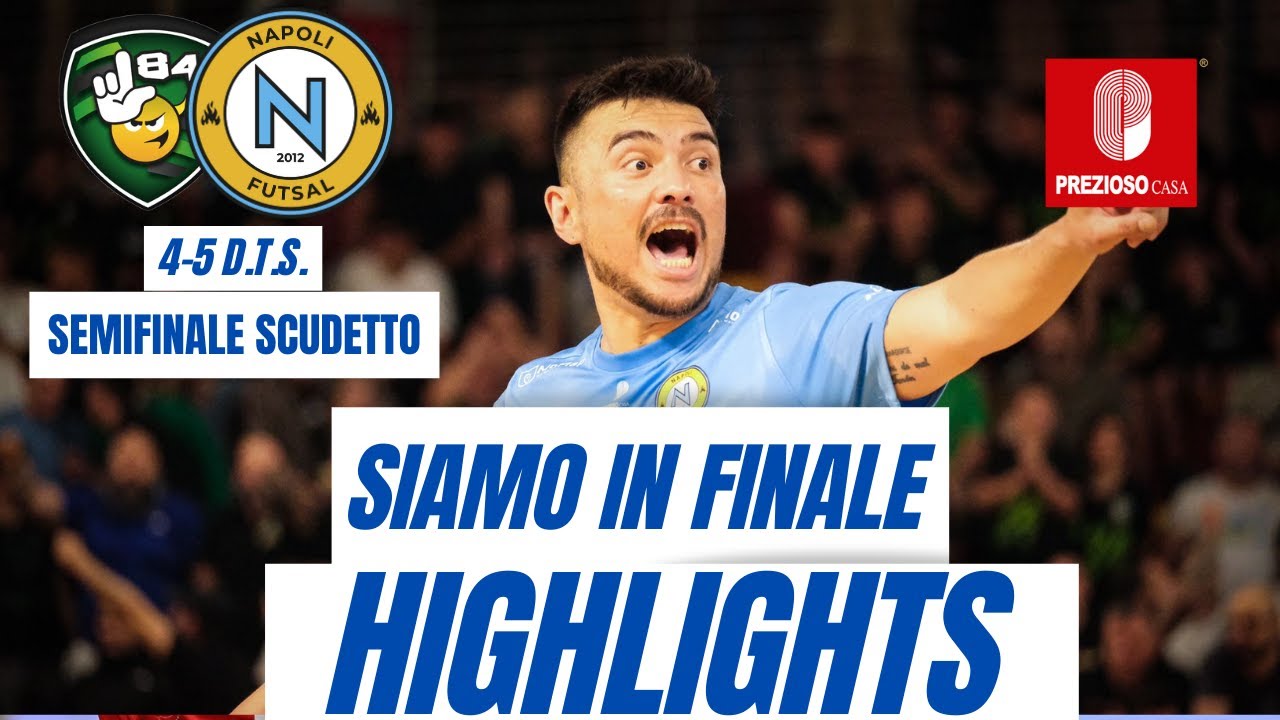 HIGHLIGHTS L84 PREZIOSO CASA NAPOLI: azzurri in FINALE SCUDETTO al termina di una partita PAZZA! 💙