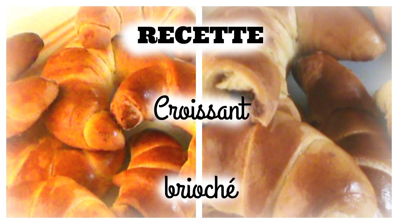 Recette de croissant brioché ~jycookmakeup~
