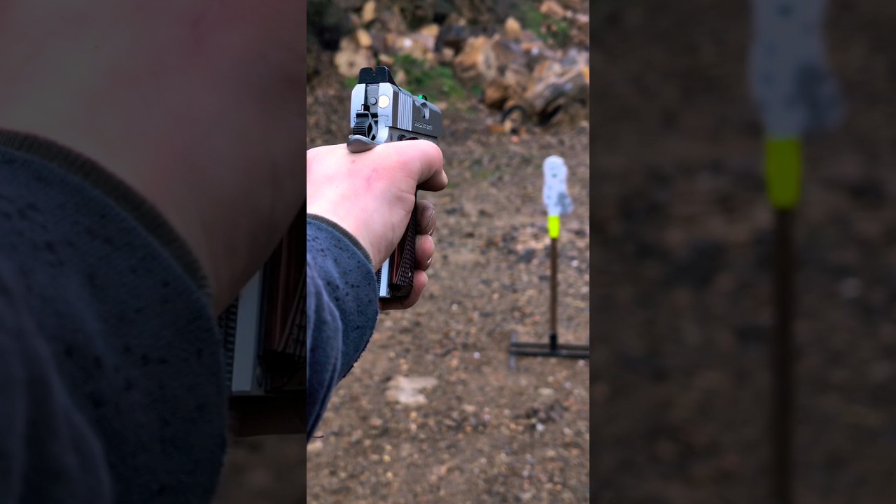 kimber ultra carry 2 ringing steel in rain #fps
