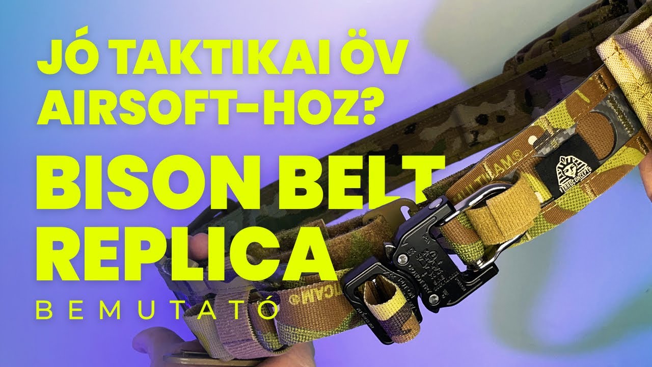 AIRSOFT Taktikai öv: Ferro Concepts Bison Belt Replica