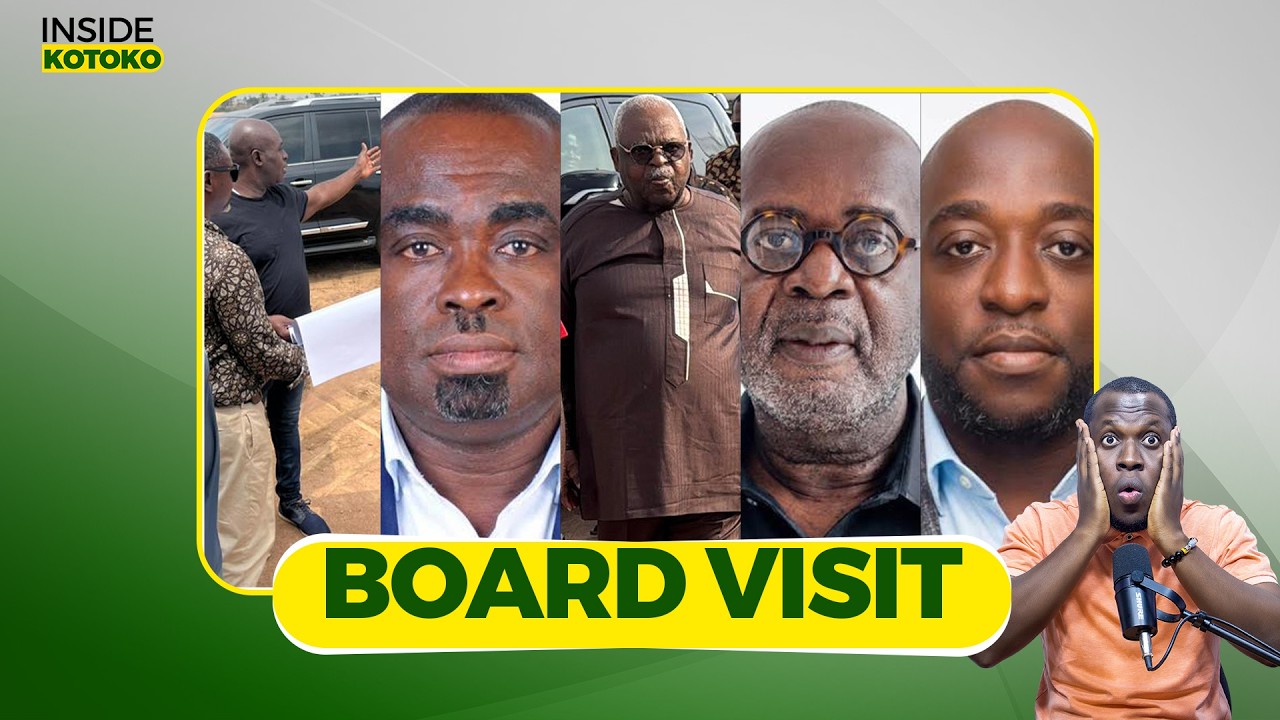BIG NEWS FROM BOARD VISIT TO AJ...WALL PROJECT EXCLUSIVE...DETAILED REPORT ON KOTOKO FRIENDLY..ETC