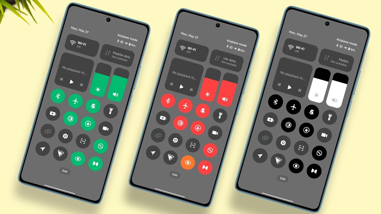 Change Control Center Accent Color (HyperOS/MIUI) [No Root]