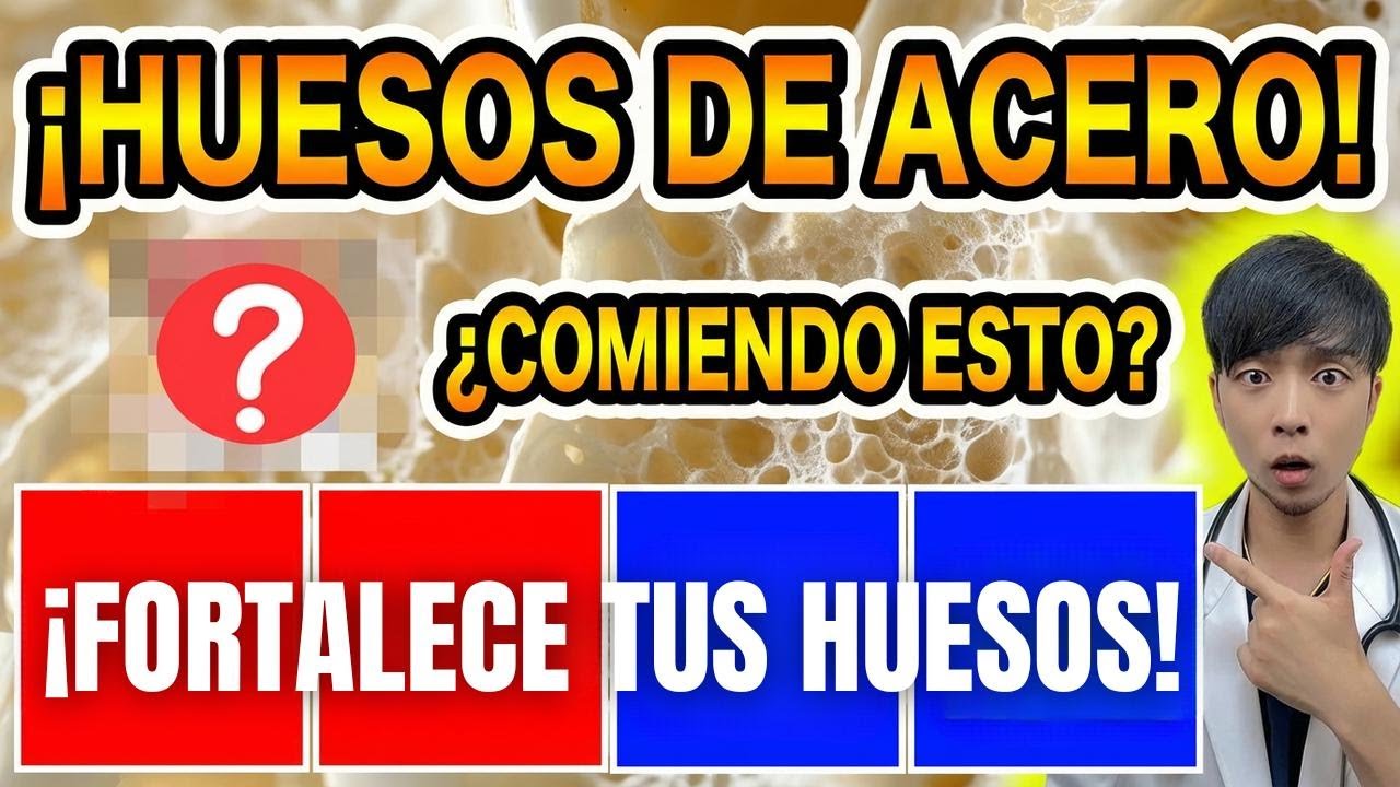 ¡Cuidado! Nutrientes clave para prevenir osteoporosis y fracturas