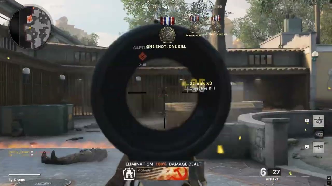A Bot Clip With Every Sniper/Attachment On Every CoD Map: Cold War