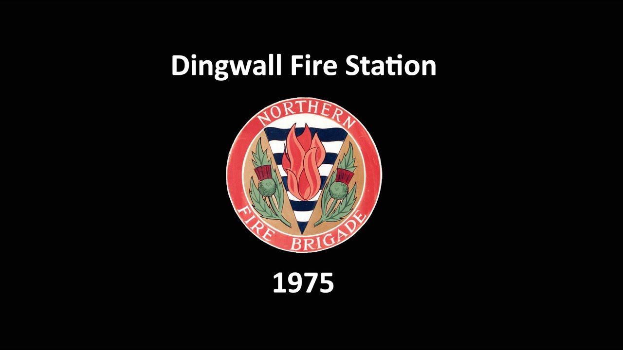 Dingwall Fire Station 1975