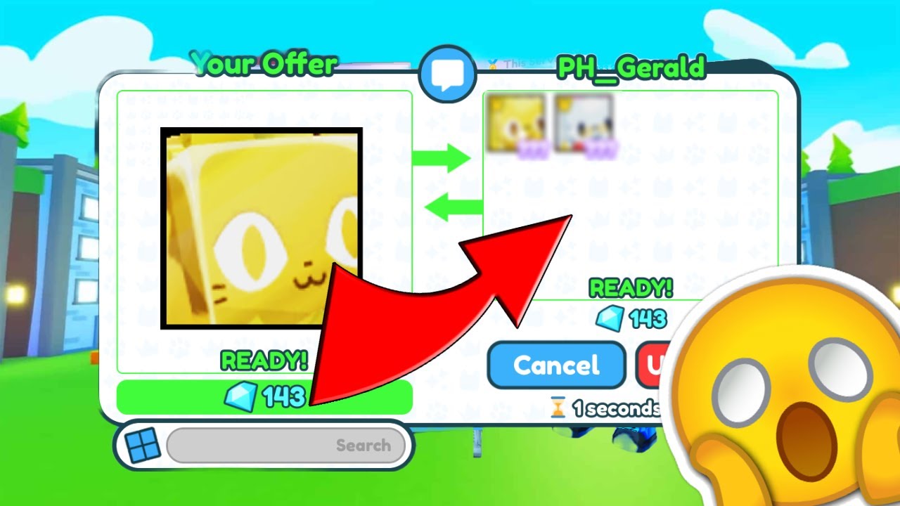 😱 I TRADED MY GOLDEN HUGE ELF CAT! | PET SIMULATOR X | ROBLOX | TONSKIEminiYT